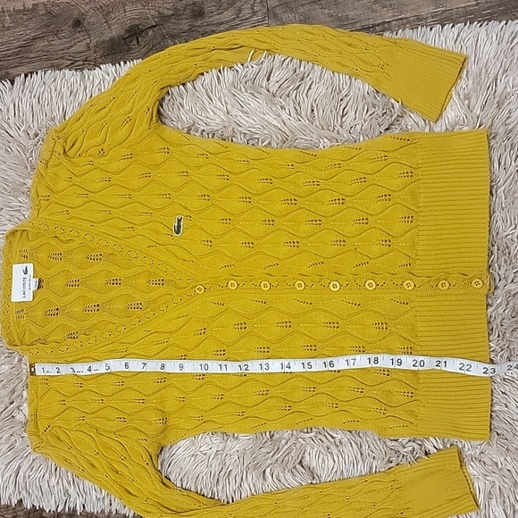 LACOSTE | Vintage Knit Cardigan - Picture 7 of 8